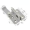 Stainless Steel Bolt Door Bolt Latch Wardrobe Drawer Sliding Door Latch Lock Buckle Anti-theft Door Bolt Lock Hasp Home Hardware