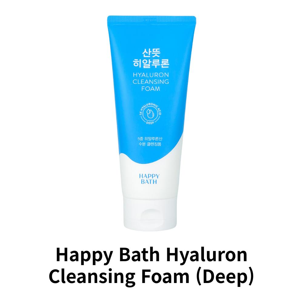 [Happy Bath] Hyaluron Cleansing Foam 200g (2 type)