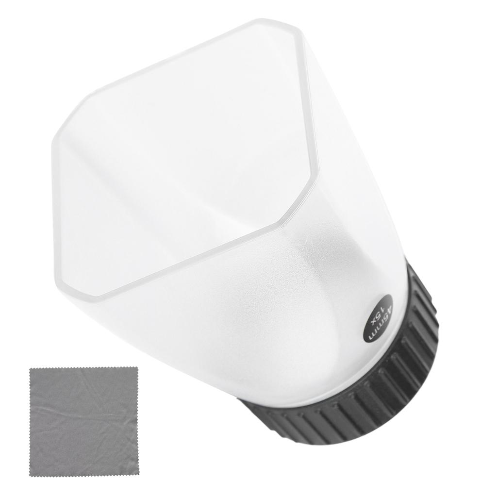 Cylinder Magnifying Glass 15 Times Magnifying Glass for Reading Insect Observation