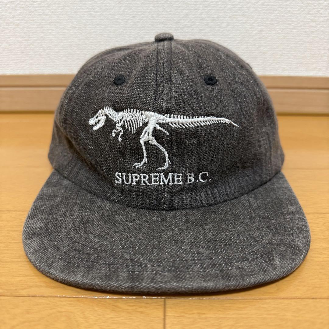 

[USED] Supreme B.C. 6-Panel Hat Black 18aw