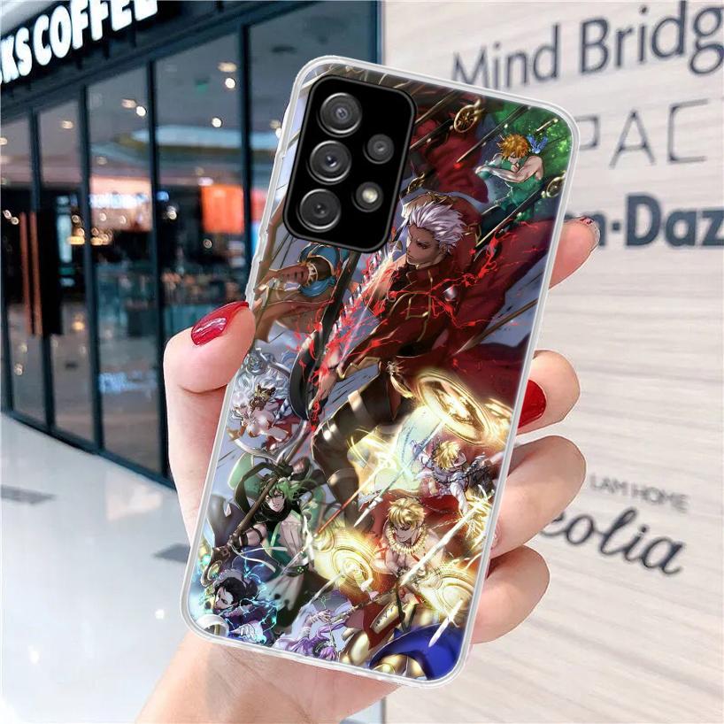 Fate Zero Stay Night Saber For Samsung Galaxy A15 A14 A13 A12 A55 A54 A53 A52 Phone Case A32 A35 A34 A33 A25 A24 A23 A22 A04S A0