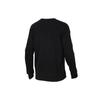 Nike Solid Logo Sports Knit Pullover Sweatshirt Women Sweatshirt Black AR3055-011