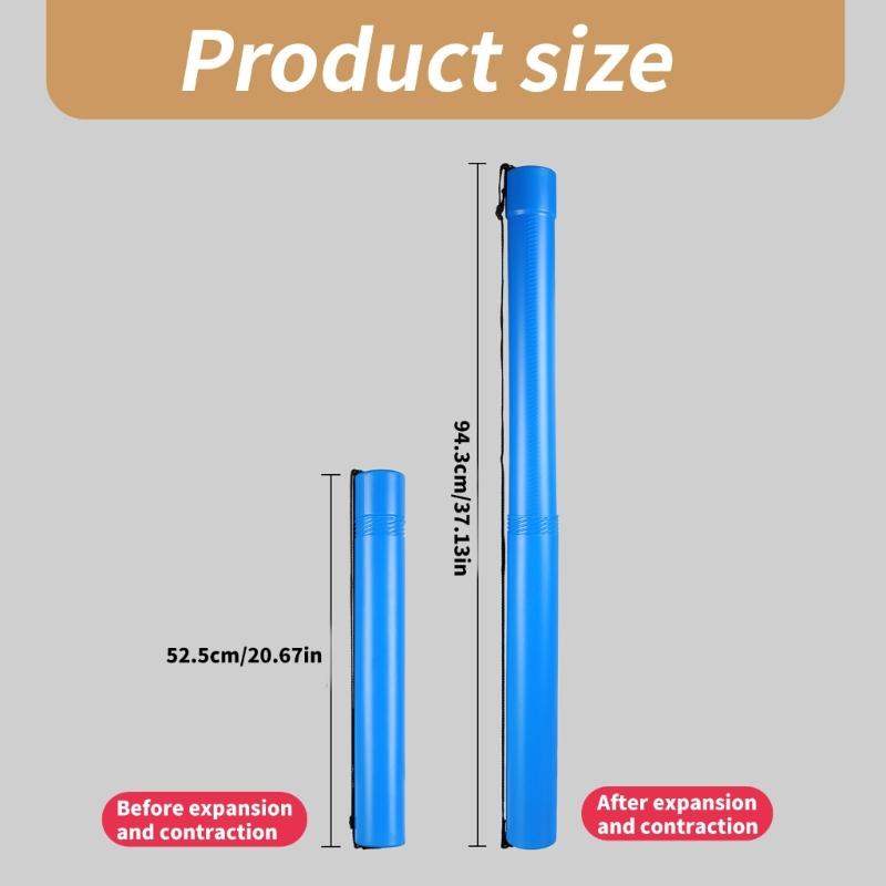 Teleskop-Aufbewahrungsrohr für Poster und Dokumente, ausziehbare Tragetasche für Poster, Aufbewahrungstasche für Poster und Dokumente