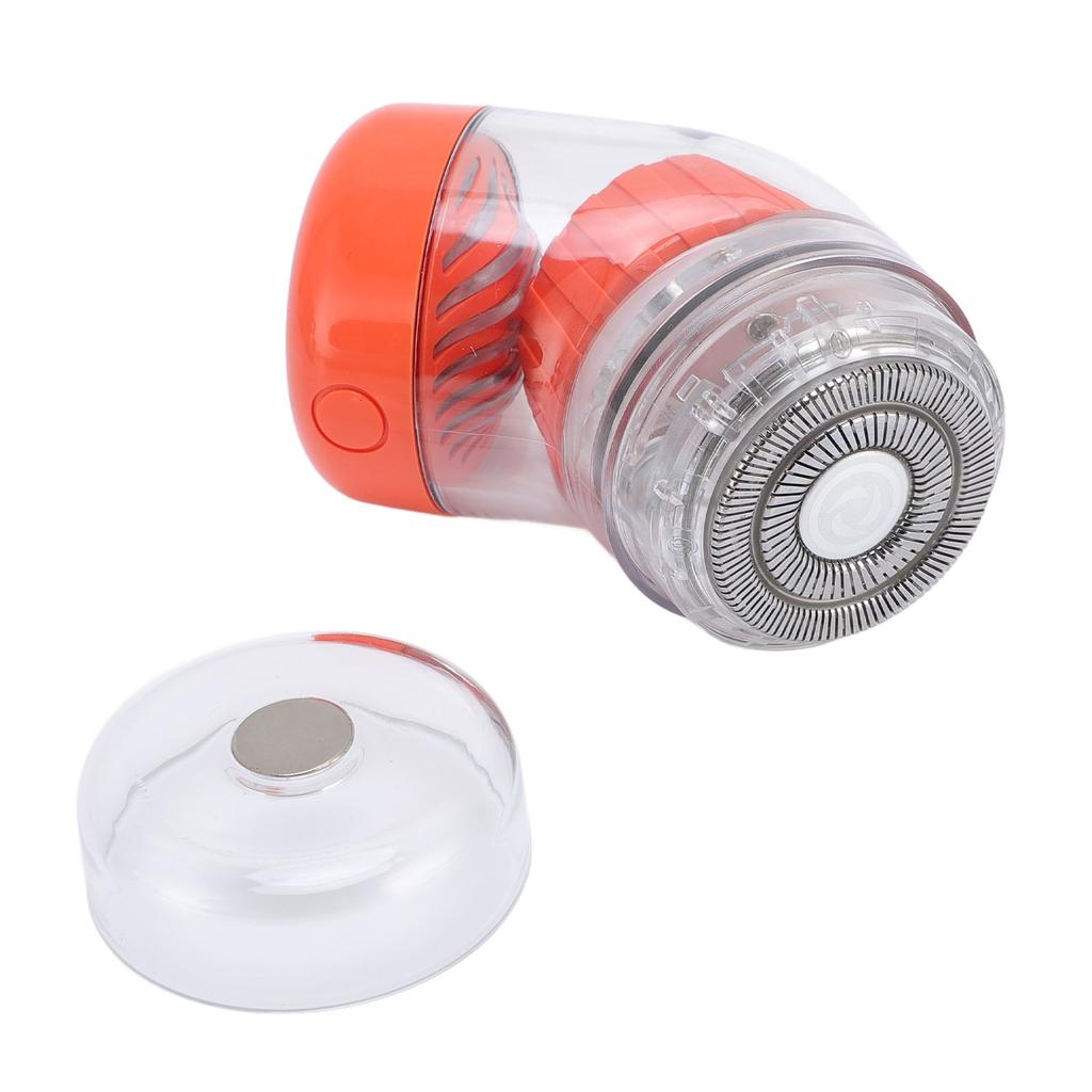 Transparent Miniature Electric Trimmer Portable   Electric Clipper Water Resistant Rechargeable Miniature Trimmer for Travel