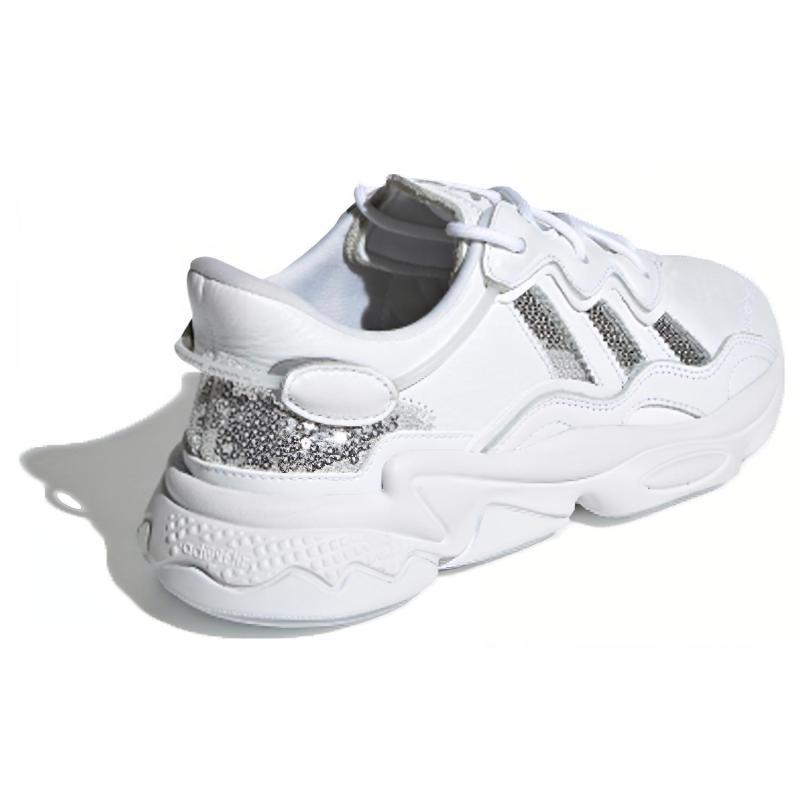 adidas Scarpe da Ginnastica da Donna Originals Ozweego 'White Dark Gray' G55655