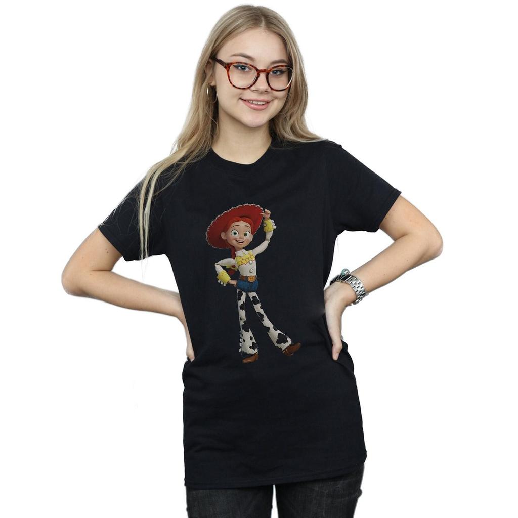 Disney Damen/Damen Toy Story Jessie Pose Baumwolle Boyfriend T-Shirt