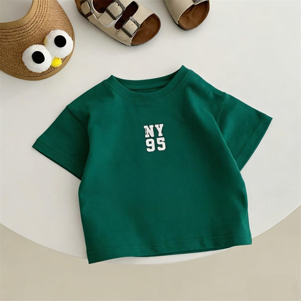Fruit TShirt 1-7Years Old Child Short Sleeve Printing Tees Summer Child's Clothes Pure Cotton Tees Kids Lovely Round Neck Tops
