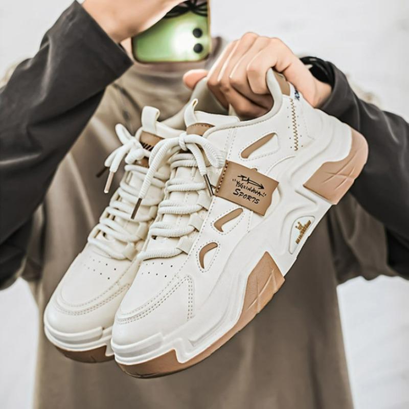 New Men Skateboard Shoes Sneakers Fashion Comfortable Platform Flat Shoe Antiskid Male Casual Sports Shoes Zapatillas De Deporte