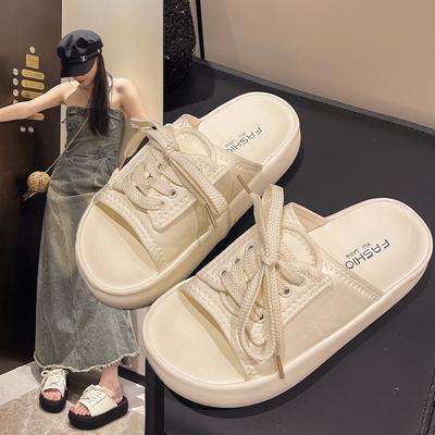 2024 New Summer Girls' Slippers Fashionable Design, Easy To Wear and Take Off, Anti Slip, Wear Resistant, Simple and Comfortable, Versatile Slippers