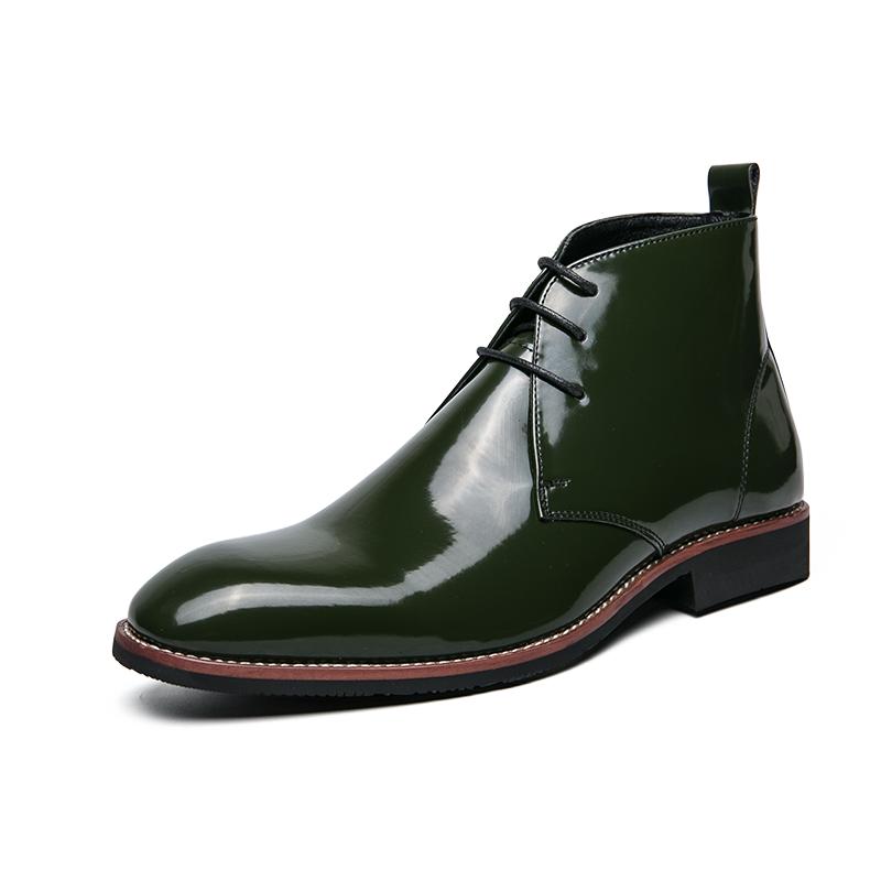 Fashion Autumn and winter men's leather shoes Minimalist and comfortable gentleman style Fashion Party Classic adult daily Short boots