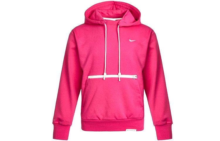Nike Sweatshirts Men s Raspberry Red Hooded Moderate Regular CV0865-615 S