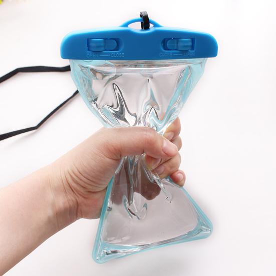 Klare Wasserdichte Trockenhülle Unterwasser-Touch-Beutel Handybildschirm Handyhülle zum Schwimmen
