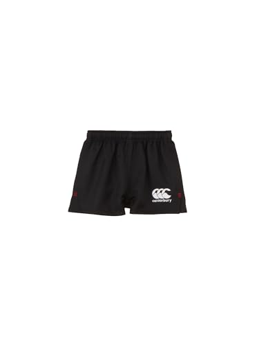 Canterbury Ragapan Junior Rugby Shorts, Kids, Black, Size 160
