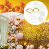 Golden Balloon Arch Set Arch Free-Bend Balloon Stand Kit with Water-Filled Base for Wedding Baby Baptism Festival Birthday Party