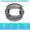 Front/Rear Brake Shoes for Honda CRF 70F 80F 100F 2004-14, CR 60R 83-84, XR 80R 100R 85-04, Ruckus NPS 50 50S 03-21, CHF 50/50 P/S Metropolitan 02-11