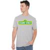 Sesame Street Unisex Adult Logo Heather T-Shirt