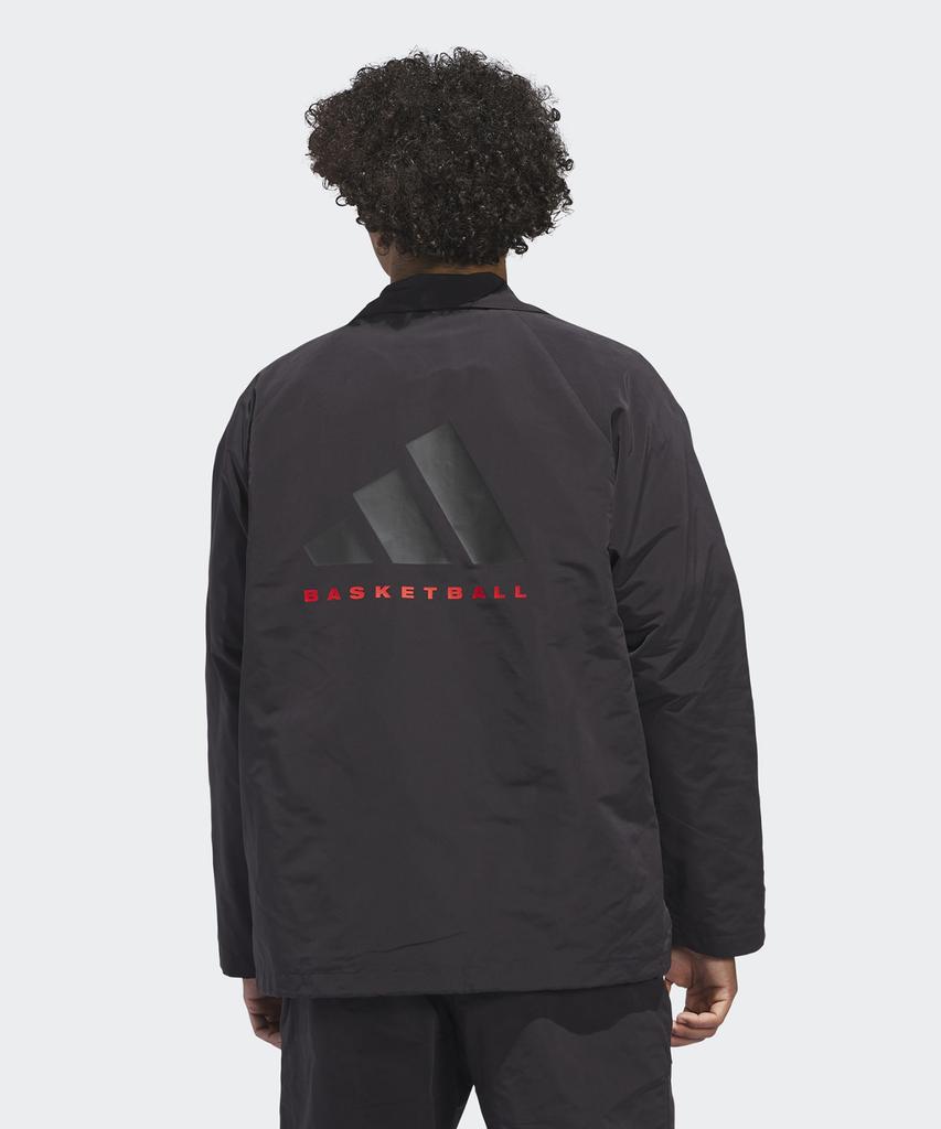 adidas Basketball Coach Jacket - Black / Iw5641