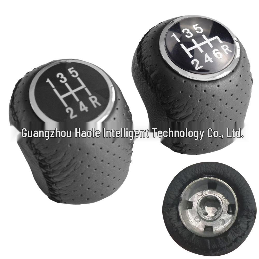 Leather Gear Shift Knob for Fiat Grande Punto 2006-2012 Manual Transmission