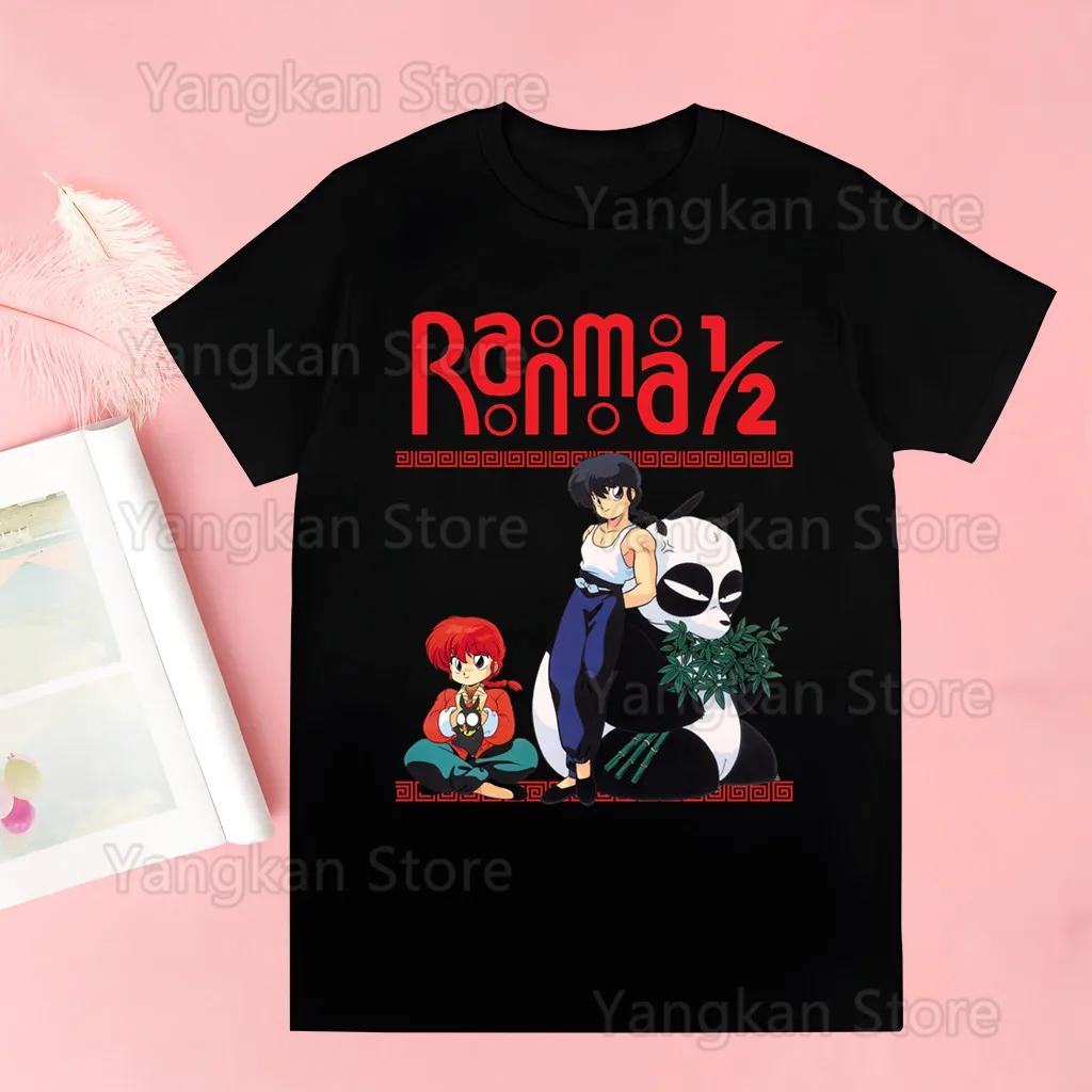 

Рамма 1/2 Шампунь Румико Такахаси Ретро Футболка Харадзюку Футболка Смешная Женская Футболка Досуг Повседневная Мода Эстетичная Футболка 3XL