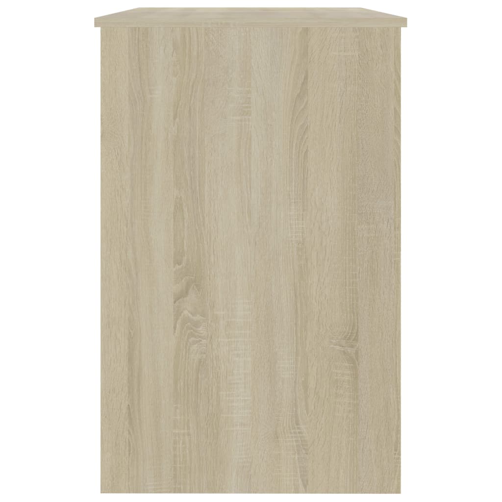 Desk Sonoma Oak Finish 100 x 50 x 76 cm Particleboard