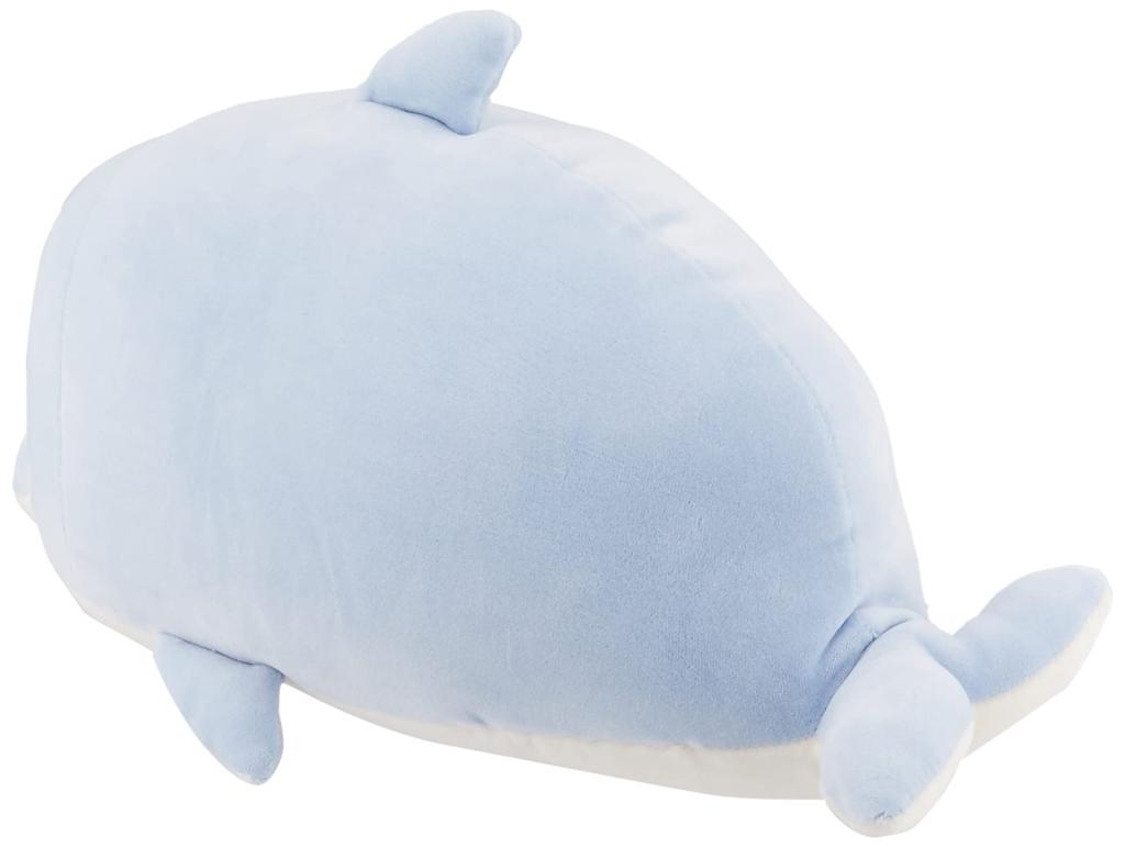 Livheart Bolster Marshmallow Aquamie Dolphin W15xD27xH14cm 48051-61