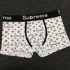 Módní Pánské Prémiové Bavlněné Boxerky s Elastickým Pasem Sexy Kalhotky