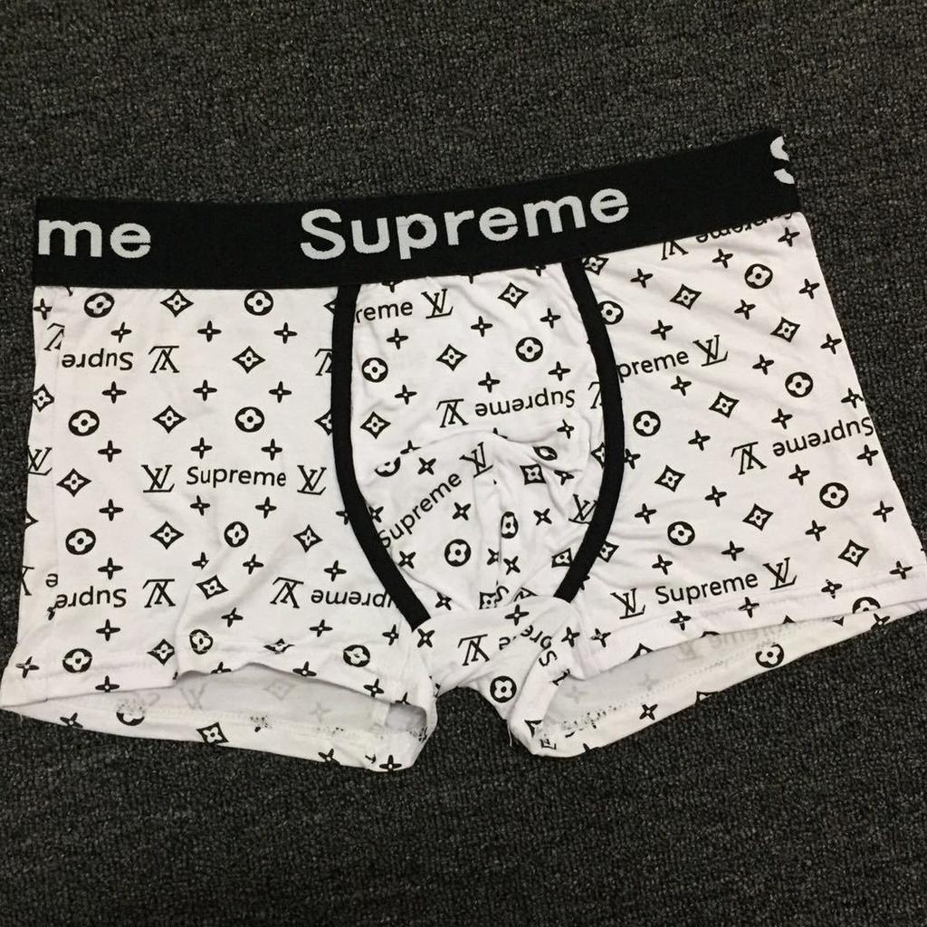Módní Pánské Prémiové Bavlněné Boxerky s Elastickým Pasem Sexy Kalhotky