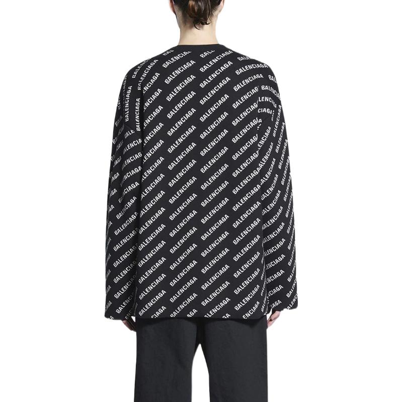Balenciaga All Over Crewneck 702952T32331070