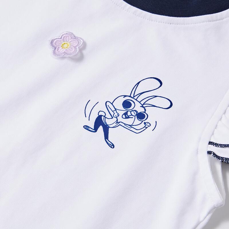 Disney Girls' Judy Hopps Short-Sleeve Graphic Tee