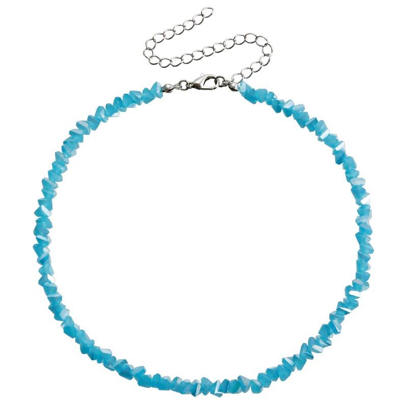 Personalized European American Style Hand Woven Beaded Crystal Clavicle Necklace For Women