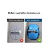 4PCS Car Styling Door Lock Protective Cover Logo Stainless Steel  For BYD Atto3 Han Tang Seal SealU Seal Dolphin E2