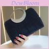 Elegant Evening Clutch Bag With Pleated Design For Formal Events