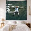 Messi Wall Decor Tapestry Art For Pet Memorial Birthdaywedding Party Backdrop Family Gift