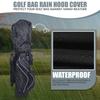 Regency Borrelås Golfbag Regntrekk Miljøvennlig Universell Passform Slitesterk Rask Tilgang Køllebeskytter Vanntett & (Svart, stor)