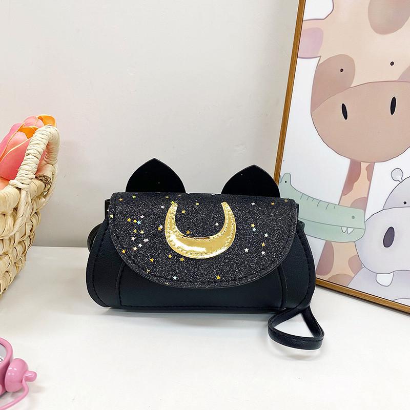 Single Ears Cat Shoulder Crossbody Bag Kids School And Daily Use Cute Accessory
