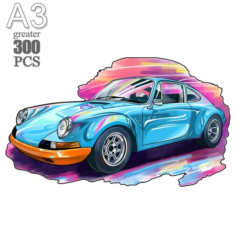 Non-Toxic Owl Wooden Animal Puzzle Diy Crafts Brain Trainer Puzzles Game For Kids Adult Educational Wood Toy Gift Medium Difficulty Jigsaw