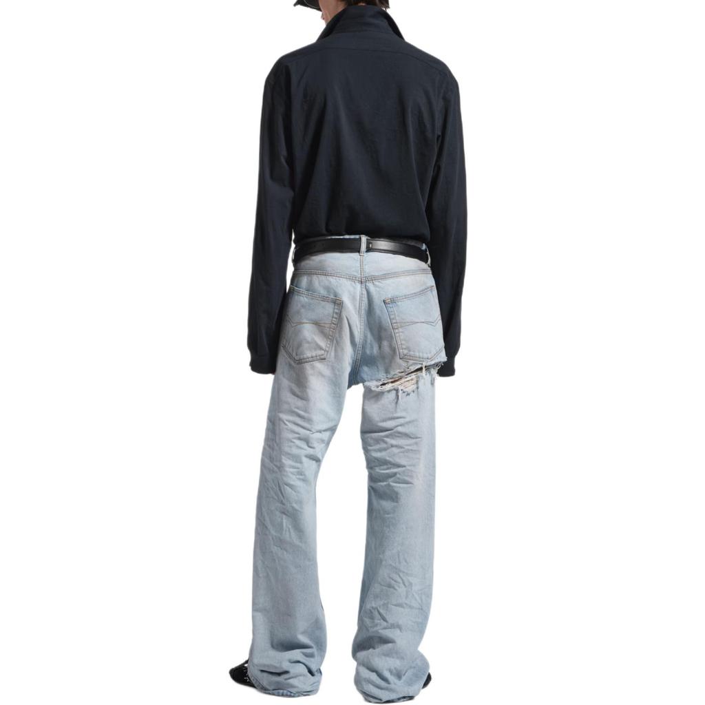 Balenciaga Distressed Relaxed Fit Jeans 851352TTW744200