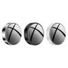 2 Pairs Suction Cup Car Convex Blind Spot Mirrors 360-Degree Rotation Waterproof Fog-proof Car Convex