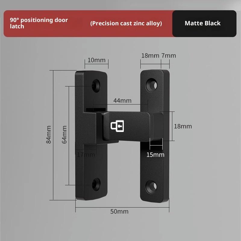 Riegel Riegel Innentür Nicht-Stanz Türschloss Badezimmer Schiebetür Schnalle Schiebetür Schnapper Altmodisch Aufputz Zimmertür