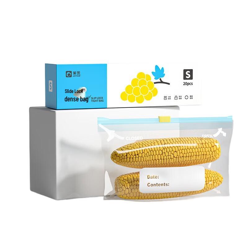 Jiatu Portable Slide-Lock Food Storage Bags