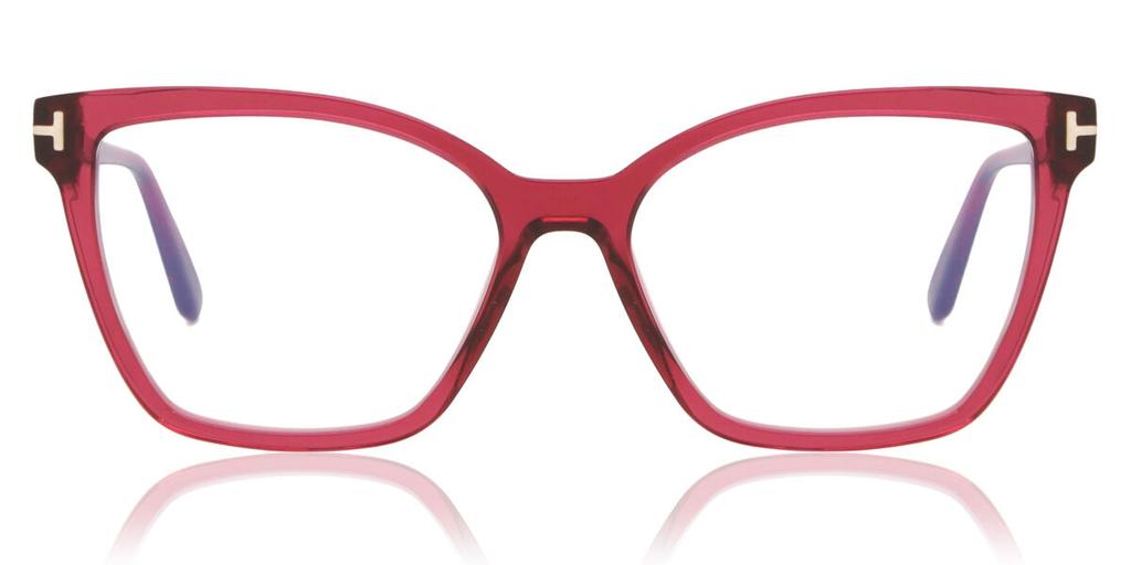 Tom Ford Ft5812 B Blue Light Block 074 Women Eyeglasses