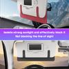 Leather Car Sunshade Extender Plate Glasses Storage Clip For BMW 1 3 5 6 7 Series X1 X3 X5X6 g30 g20 g45 g60 g70 e90 e60 e46 f10 II9