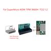 1Pcs 20-Pin TPM 1.2 Module Trusted Platform For SuperMicro AOM-TPM-9660H TCG 1.2