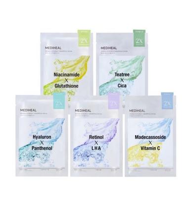 Derma Synergy Wrapping Mask 10 Sheets – Korean Skincare Sheet Mask (5 Variants)