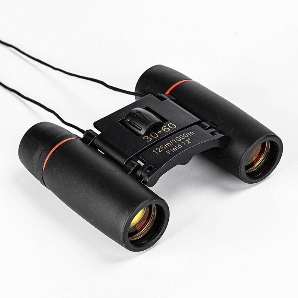 Night Vision Portable Binocular Telescope 30x60 Powerful Folding Telescope  Sports