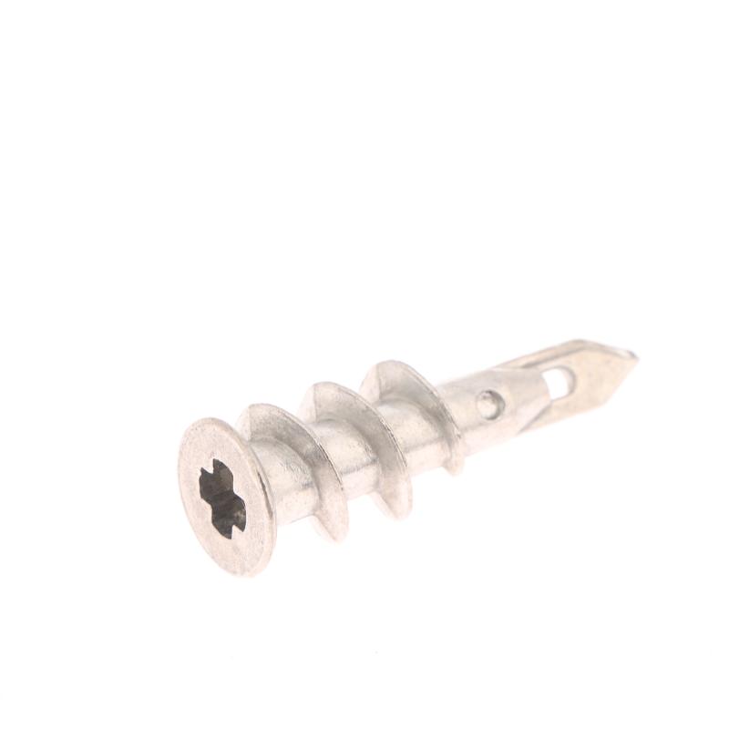 10 stk Sinklegert Stål Selvborende Anker 13*41mm Gipsplate Gipsvegganker Hulvegganker