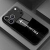 Minimalist Black Airplane Glass phone case mobile phones for iphone 17 pro max cover for iPhone 17 16 15 14 13 12 11pm Pro Plus