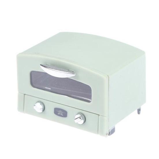 

Полезная 3D пластиковая миниатюрная модель духовки для кукольного домика для декора зелёный