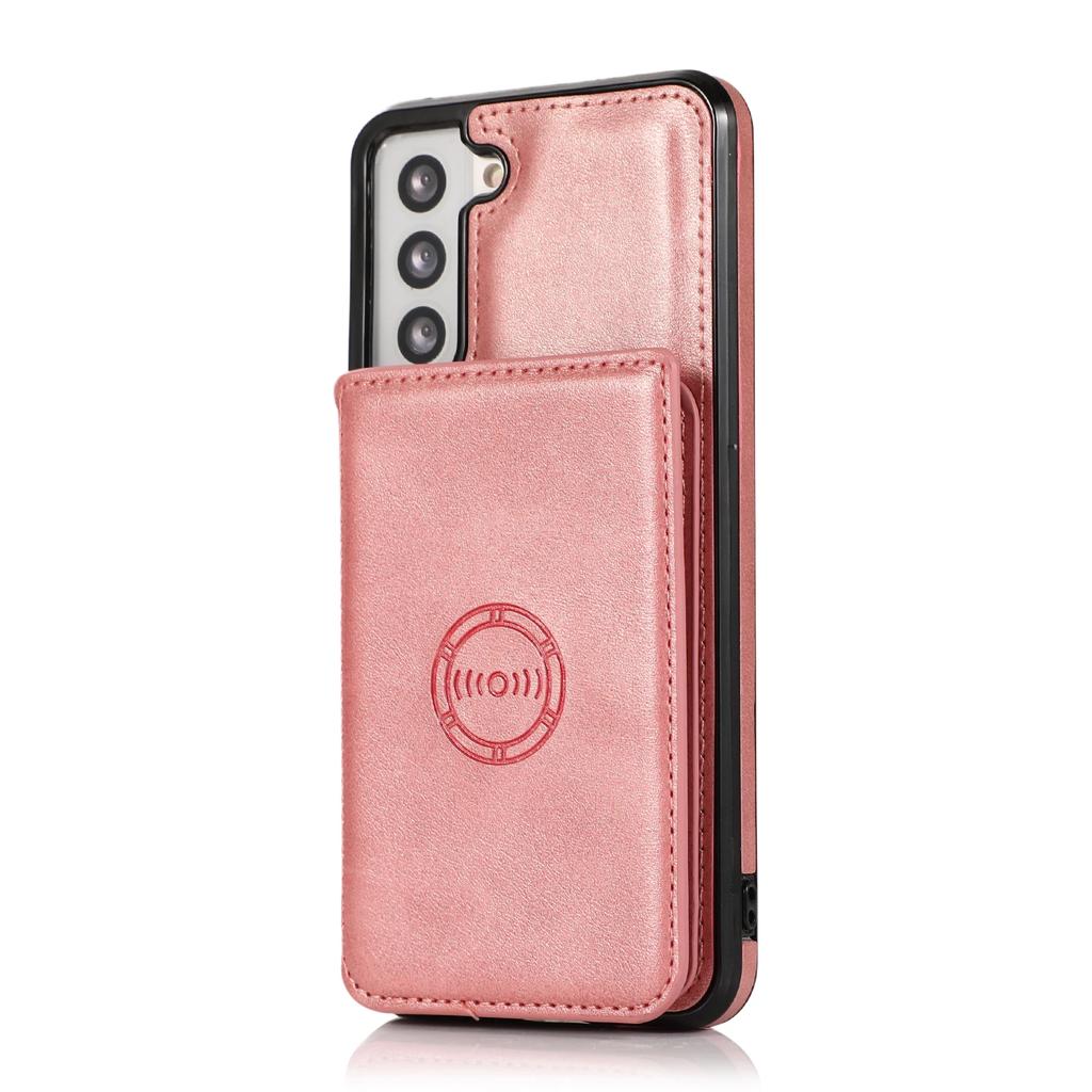 Leather Stand Case For Samsung Galaxy S25 Ultra S23 S24 Plus S22 A55 A16 A26 A36 A56 A15 A14 A54 A24 A34 Cards Slot Wallet Cover