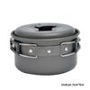 Portable Non-Stick Single Camping Pot for Outdoor Cooking